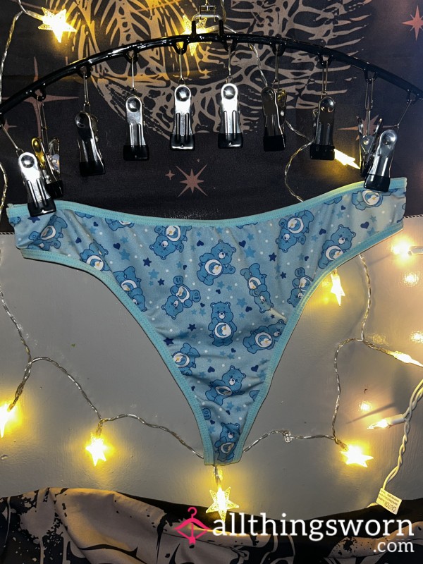 💙 Bedtime Bear Blue Thong 💙
