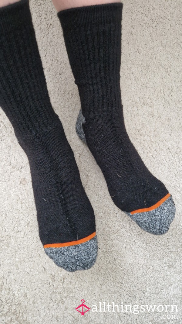 Been Hiking All Day 😅 Dirty And Sweaty Socks. 🔥