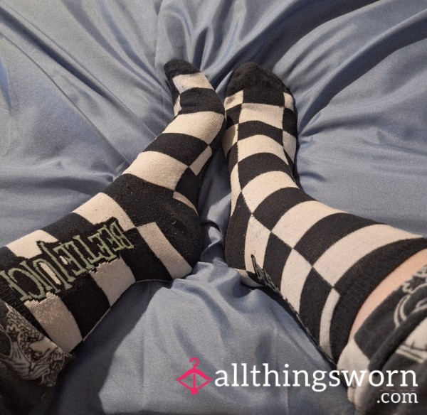 Beetlejuice Socks