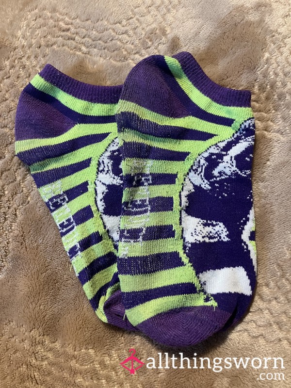 BeetleJuice Striped Socks