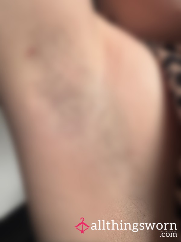 Before Underarm Wax, Sweaty Close Ups