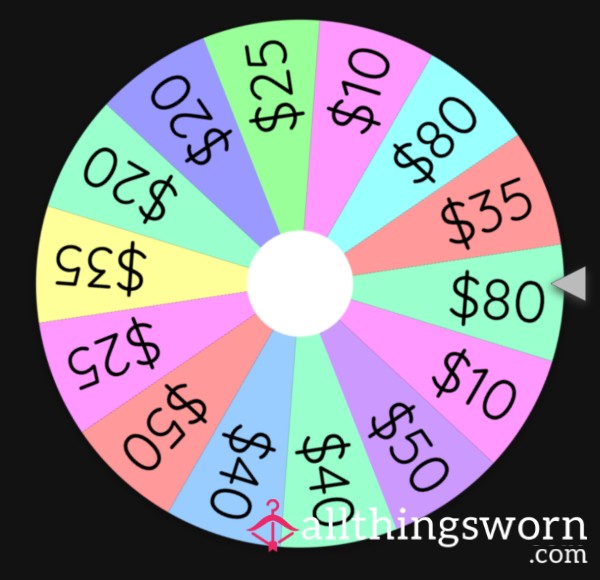 Beginner Drain Wheel - Panty Prize Guaranteed