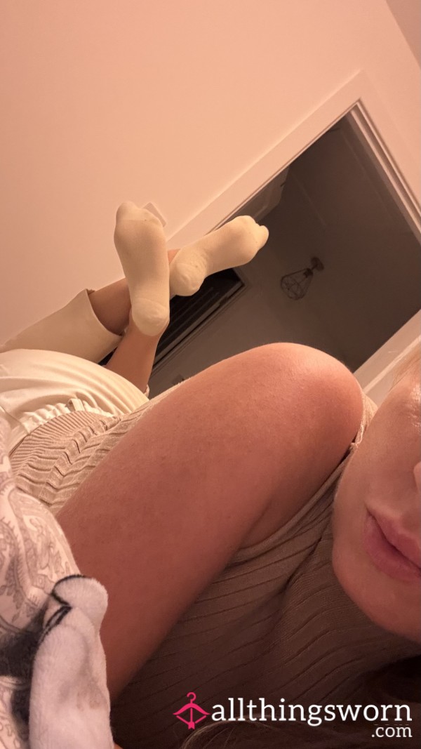 Beige Ankle Socks From Your Fave Goddess