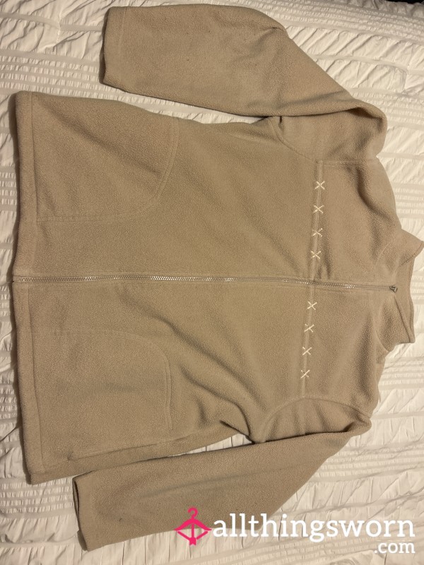Beige Fleece Sweater