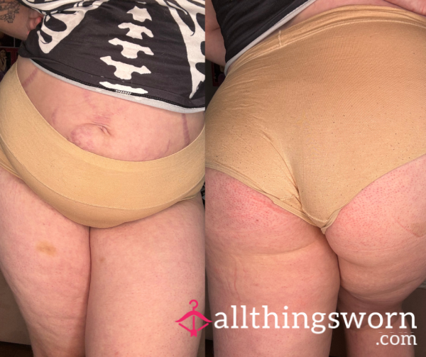 Beige Full Coverage Panties