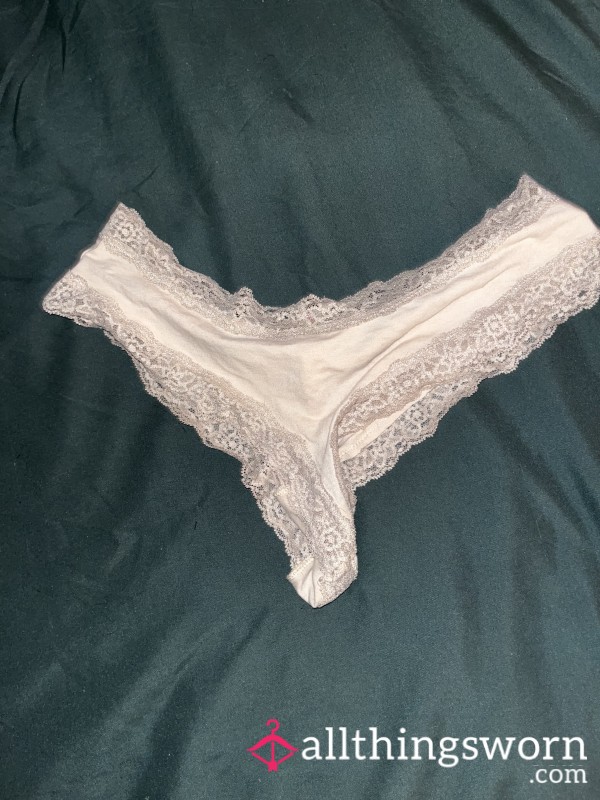 Beige Lace Panties