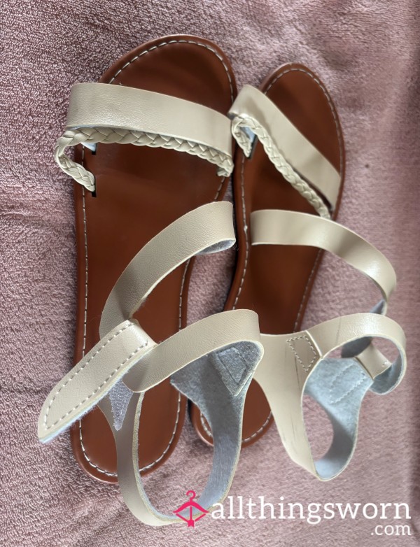 Beige Sandals