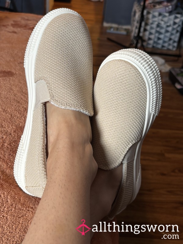 Beige Shoes