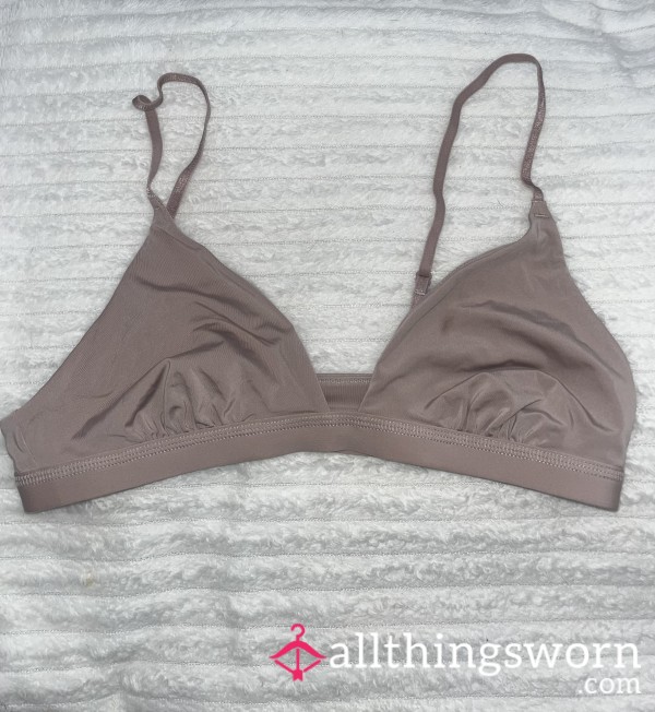 Beige Slinky Bra