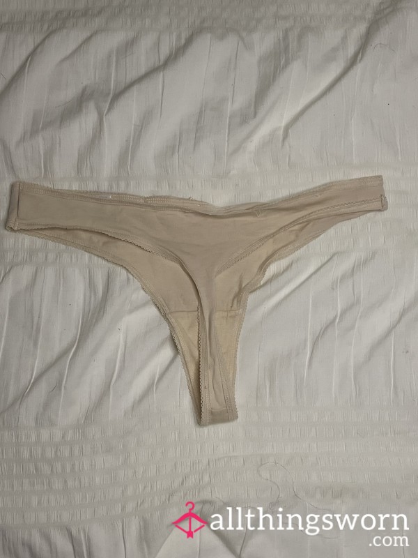 Beige Thong