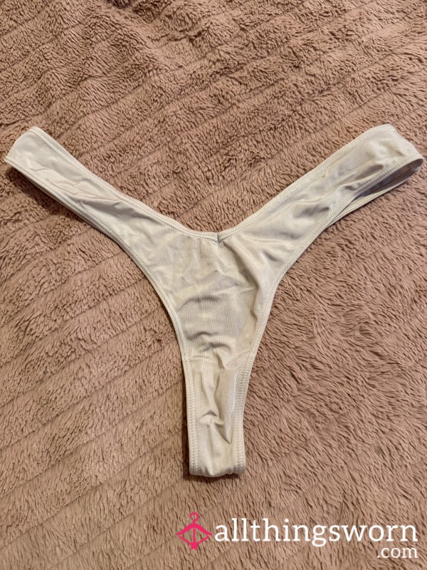 Beige Thong