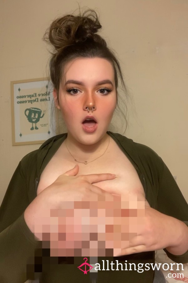 Being Mean To My B**bs For Your Pleasure!