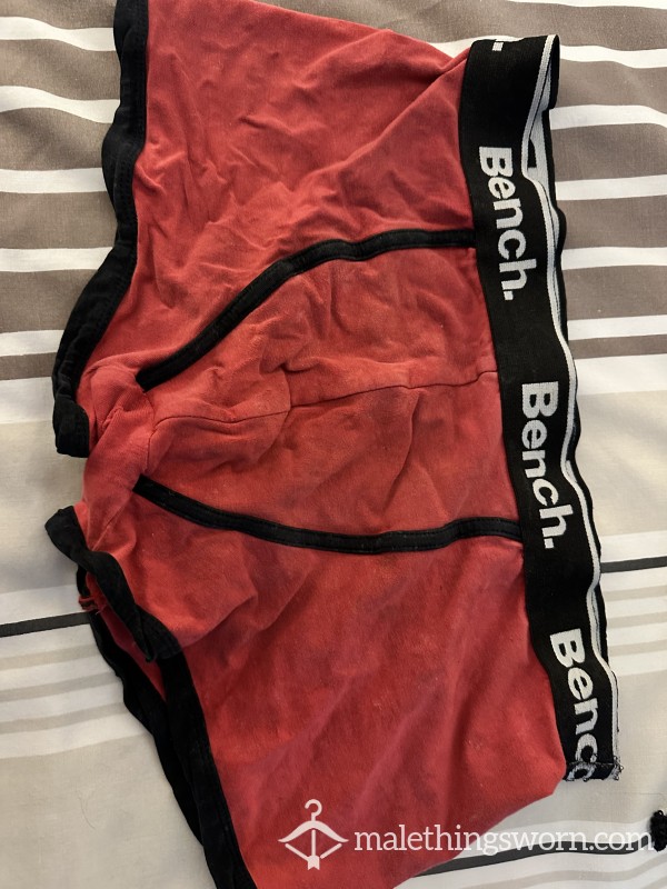 Bench Boxers Used As A C*m Rag For 6 Months