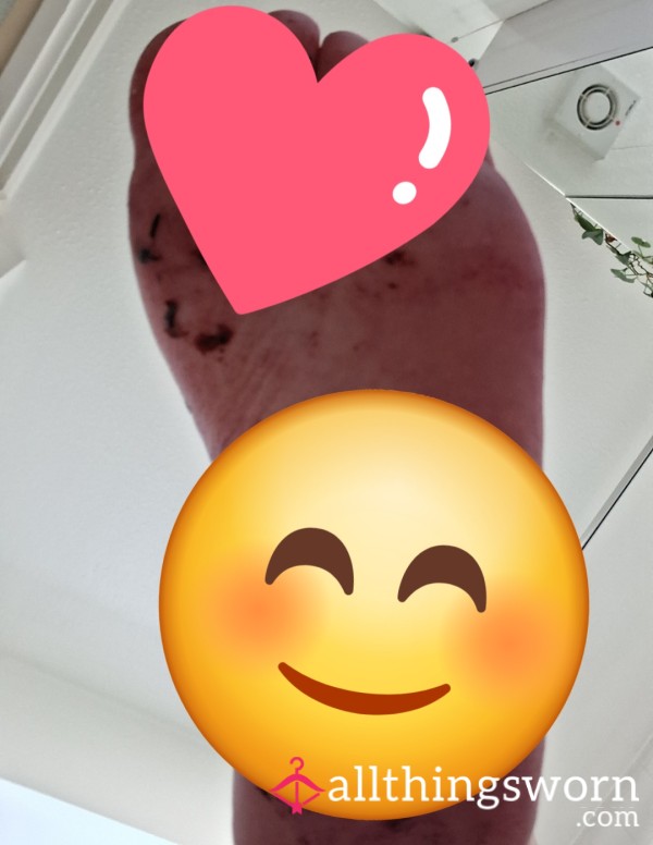 Berry Stained Feet