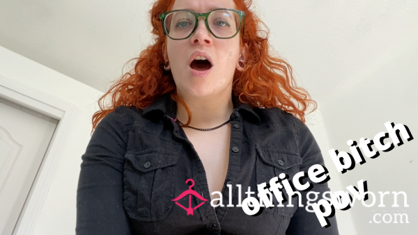 Beta F**ktoy Part 2: Free Use Office B**ch In Panties And Chastity For Futa Boss