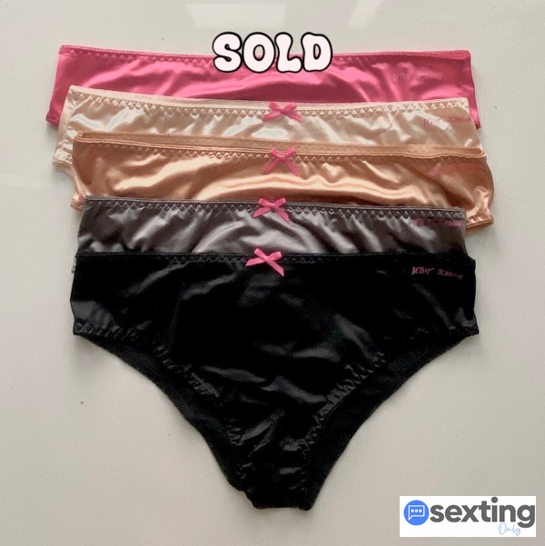 Betsy Johnson Satin Panties / 4 Colors Available!