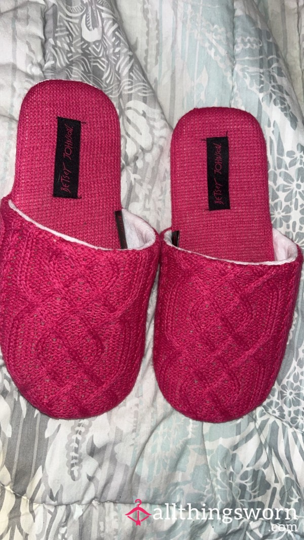 Betsy Johnson Slippers(sold)