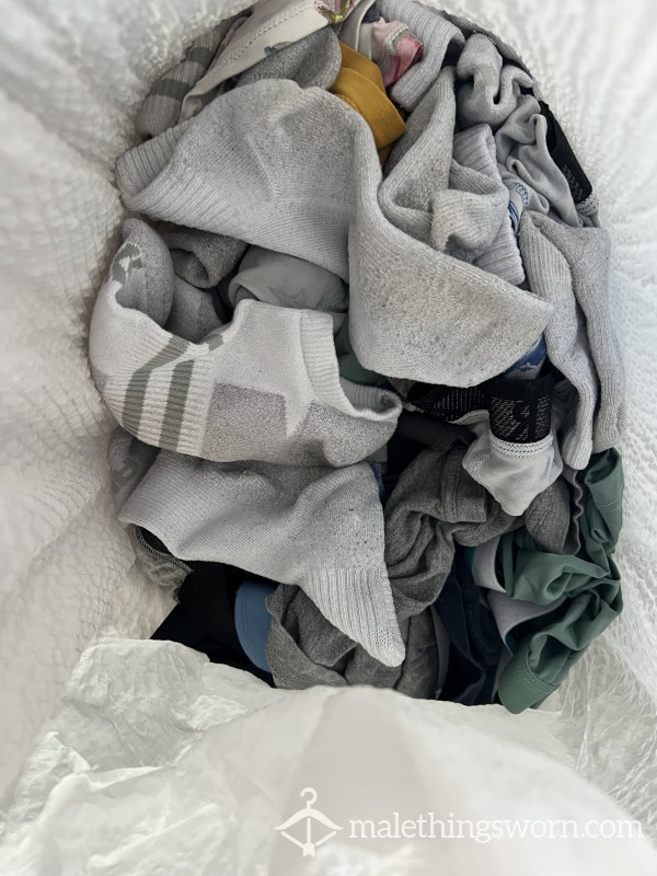 Bi Fit 22-Year-Old Dirty Clothing (Socks, Underwear, Etc.)