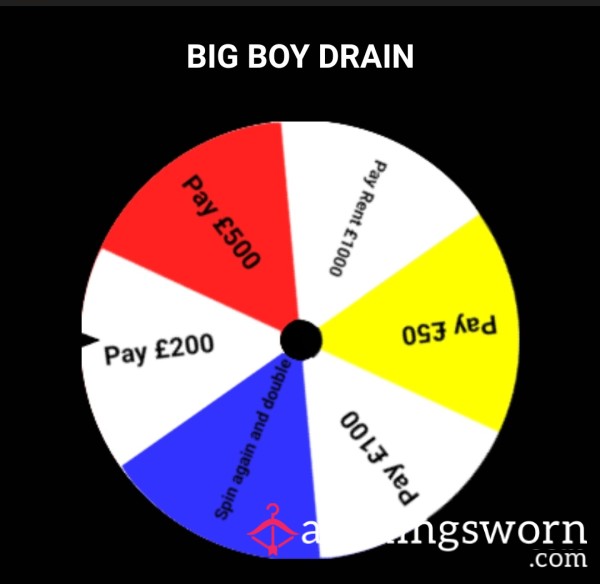 Big Boy Drain Spin 🤑🤑🤑🤑