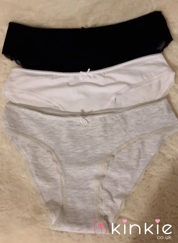 Big Full B*m Cotton Knickers 24 Hour Wear ❌WHITE NOW SOLD