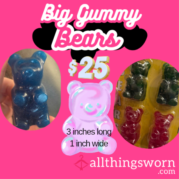 ❤️🍬Big Gummy Bear! ❤️🍬