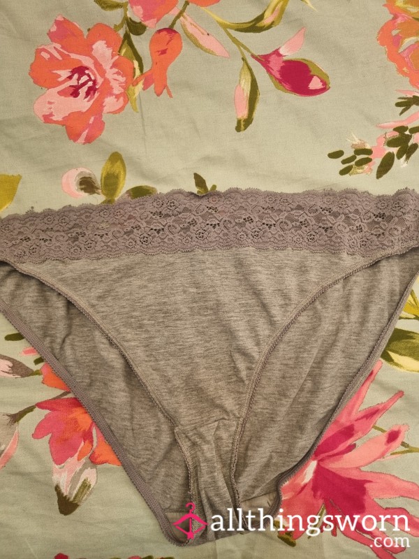 Big Knickers Covered In My Scent