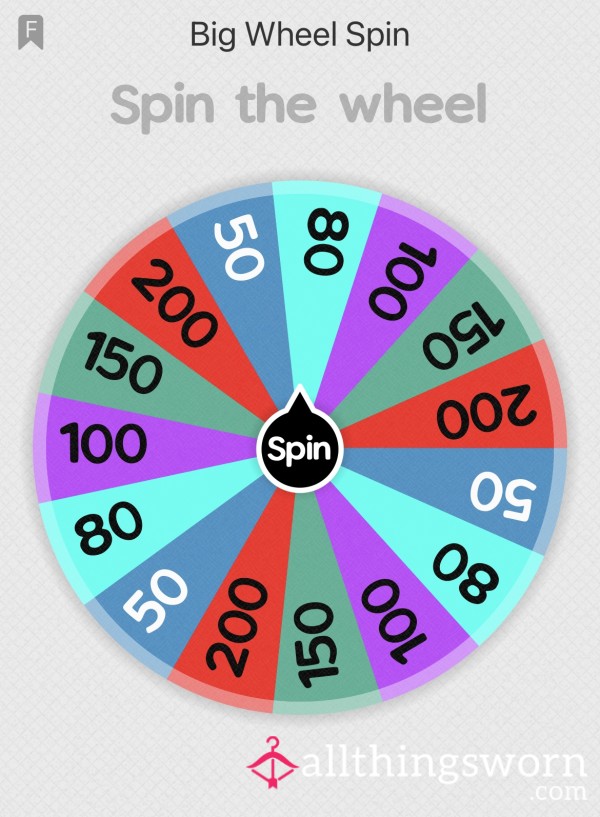 Big Wheel Money Drain