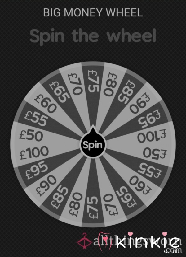 BIG MONEY WHEEL £