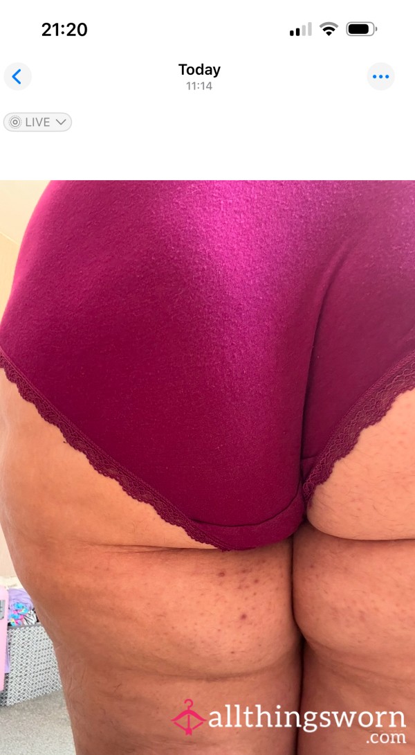 Big Panties Clinging To My Body