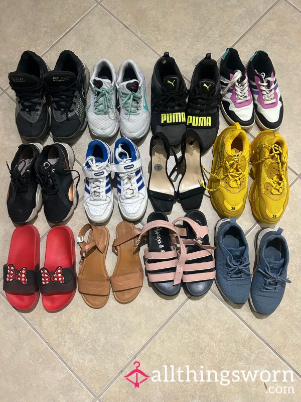 Big Sale On Sneakers And Sandals.