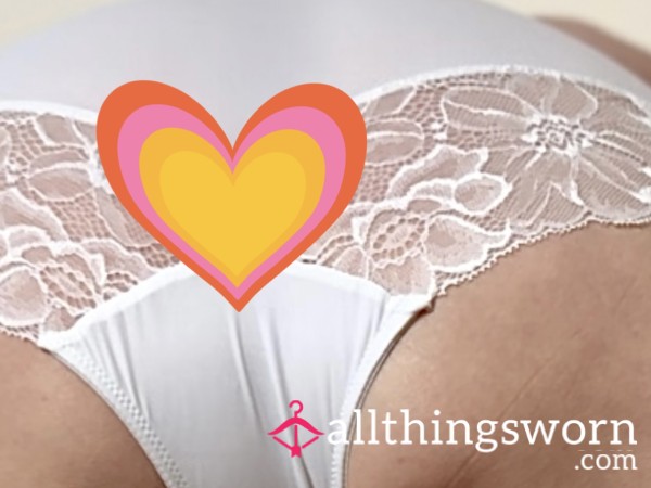 Big Soft White Fragrant Panties