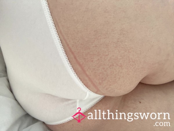 Big Knickers White Fragrant Comfy