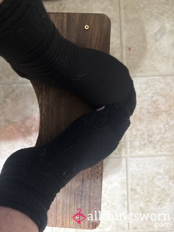 Big White Tboy Feet With Hairy Toes