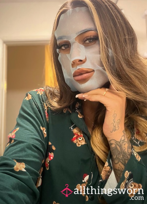 BIGGESTBRATS USED FACE MASK !!