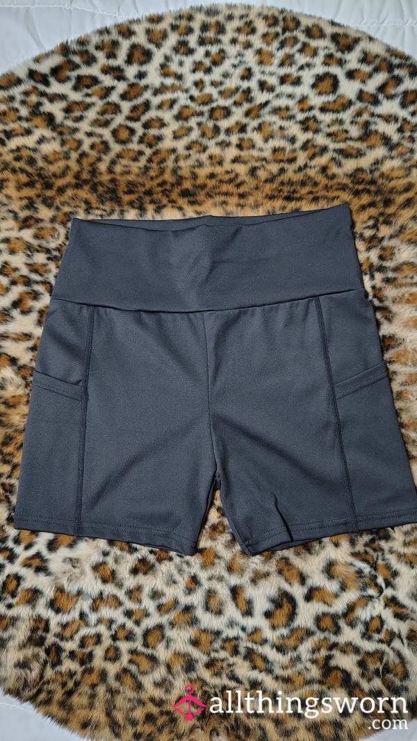 Biker Shorts (black)--- You Can Pair With Any Sports Bra I Have Listed