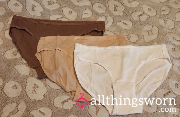 Bikini Cut Cotton Panties