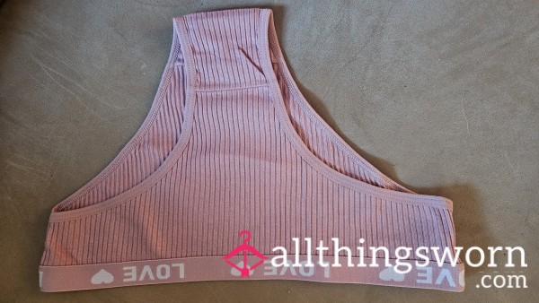 Pink Cotton Bikini Cut Panty