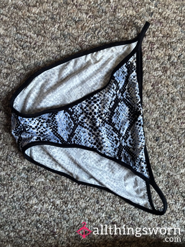 Bikini Snake Skin Print