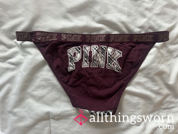 Y2K Bikini Style Victorias Secret PINK Panties