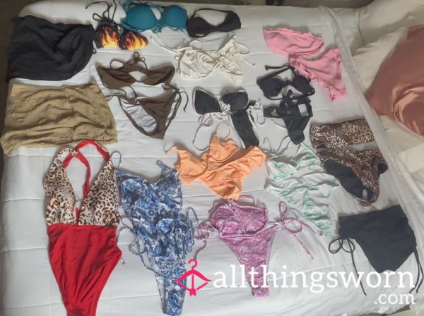 Bikinis 👙 | Swim Cover Ups| Swim Tops And Bottoms + Custom Videos