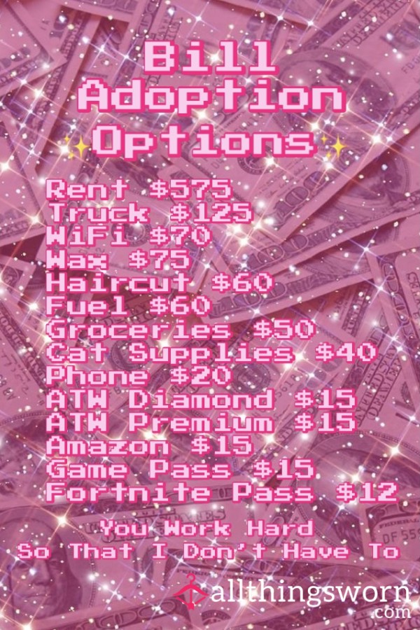 Bill Adoption Options 🩷