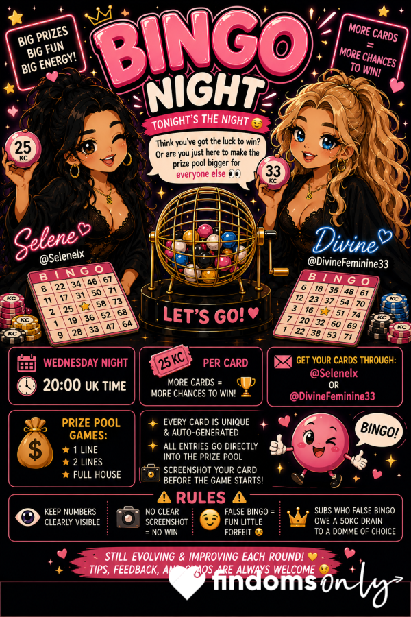 🎉 BINGO NIGHT 🎉