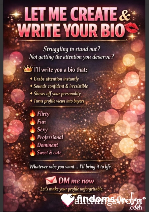 Bio Writing
