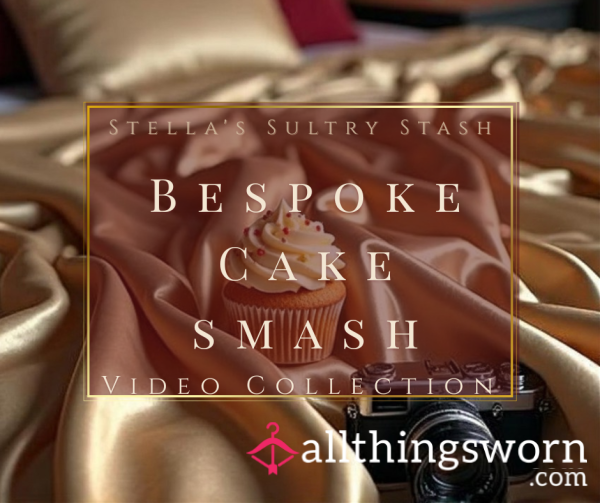 Bespoke Cake Smash (Choice Of Cake, 2 Min Video, Remains Of The Cake Sent The Same Day)