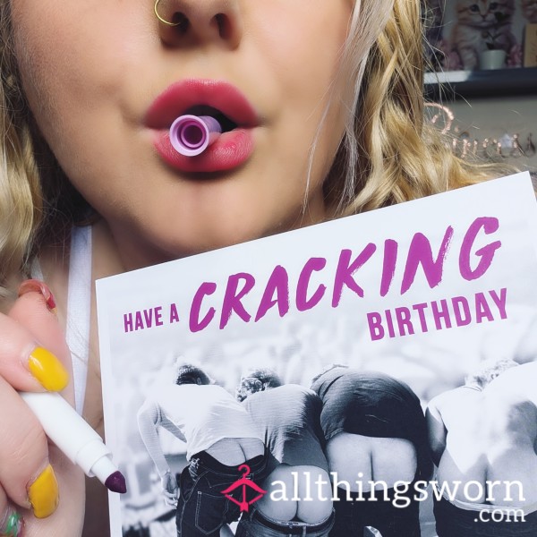 Birthday Card From Me (Sweet • Flirty • Or Brutal)