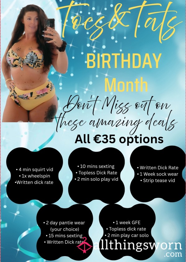 Birthday Deals