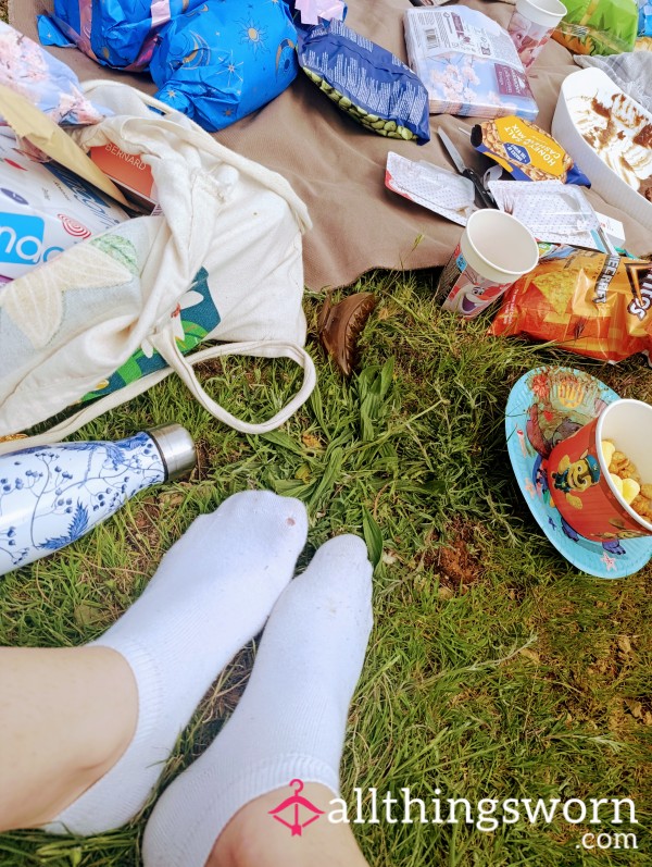 Birthday Socks – Worn All Day Just For Me… And Now For You 🎂