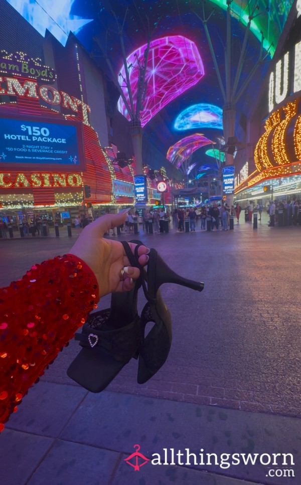 Birthday Trip Worn - Kitten Heels