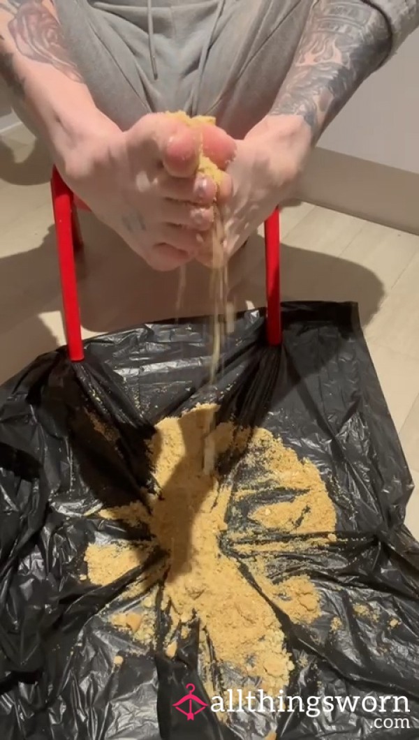 Biscuit Foot Play😈😈