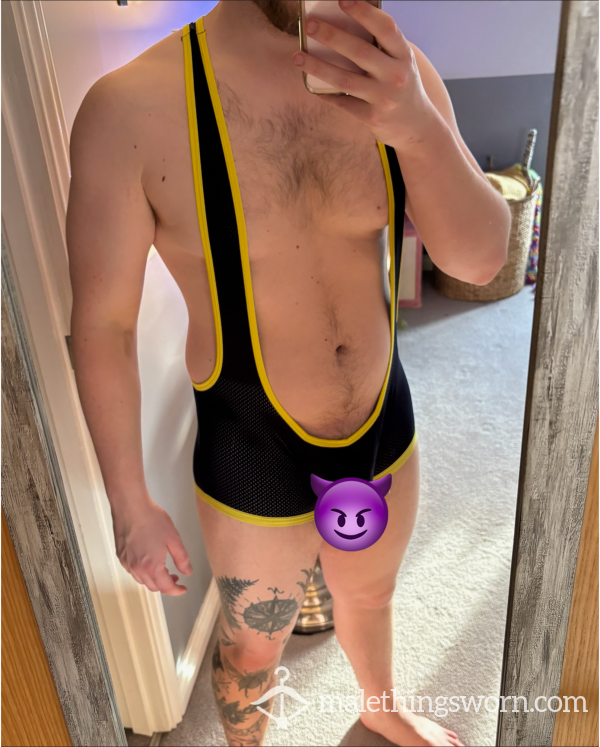 Bis**ual Vet Wrestling Singlet